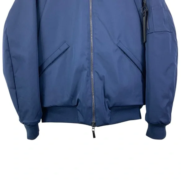 JORDAN Air Jordan Wings MA-1 Bomber Jacket Jumpman Insulated Navy Blue - Picture 4 of 16